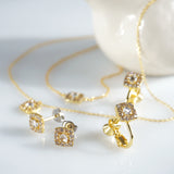 スクエア ネックレス