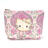 ハローキティ ダイヤレーンブロックプリントポーチ(L)