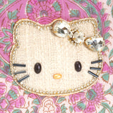 ハローキティ ダイヤレーンブロックプリントポーチ(L)