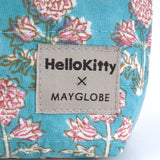 ハローキティ ダイヤレーンブロックプリントポーチ(L)