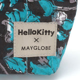 ハローキティ ダイヤレーンブロックプリントポーチ(L)