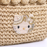 ハローキティ ビーズ刺繍カゴショルダー