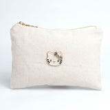 ハローキティ キャンバスポーチ(L)