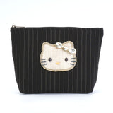 ハローキティ ストライプ柄ポーチ