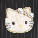 ハローキティ ストライプ柄ポーチ