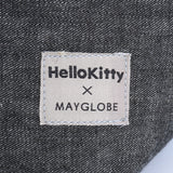 ハローキティ ブラックデニム 舟形トートバッグ