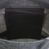 ハローキティ ブラックデニム 舟形トートバッグ