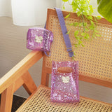 ハローキティ スター柄クリアミニバッグ