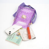 ハローキティ スター柄クリアミニバッグ