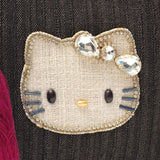 HelloKitty ヘリンボーンデニムポーチ