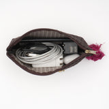 HelloKitty ヘリンボーンデニムポーチ