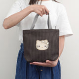 HelloKitty ヘリンボーンデニムミニトート