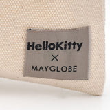 HelloKitty 機械刺繍キャンバスポーチL