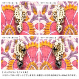 ブロックプリントフリンジバッグ|ビジューモチーフ