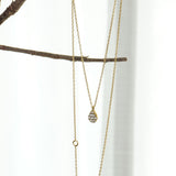 ドロップ ネックレス