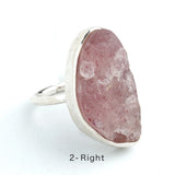 【OUTLET】ストロベリークオーツ|シルバー925 天然石リング Mahika マヒカ