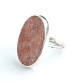 【OUTLET】サンストーン|シルバー925 天然石リング Mahika マヒカ