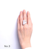 【OUTLET】クレイジーレースアゲート|シルバー925 天然石リング Mahika マヒカ