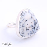 【OUTLET】デンドライトオパール|シルバー925 天然石リング Mahika マヒカ