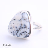 【OUTLET】デンドライトオパール|シルバー925 天然石リング Mahika マヒカ