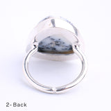 【OUTLET】デンドライトオパール|シルバー925 天然石リング Mahika マヒカ