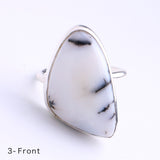 【OUTLET】デンドライトオパール|シルバー925 天然石リング Mahika マヒカ