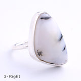 【OUTLET】デンドライトオパール|シルバー925 天然石リング Mahika マヒカ