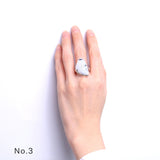 【OUTLET】デンドライトオパール|シルバー925 天然石リング Mahika マヒカ