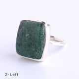 【OUTLET】モスアゲート|シルバー925 天然石リング Mahika マヒカ