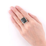 【OUTLET】モスアゲート|シルバー925 天然石リング Mahika マヒカ