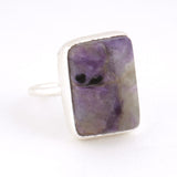 【OUTLET】チェロライト|シルバー925 天然石リング Mahika マヒカ