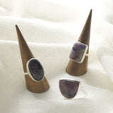 【OUTLET】チェロライト|シルバー925 天然石リング Mahika マヒカ