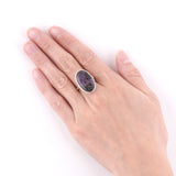 【OUTLET】チェロライト|シルバー925 天然石リング Mahika マヒカ