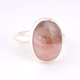 ピンクオパール|シルバー925 天然石リング Mahika マヒカ