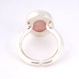ピンクオパール|シルバー925 天然石リング Mahika マヒカ