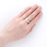 ピンクオパール|シルバー925 天然石リング Mahika マヒカ