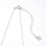 ダイヤモンド シルバー925 一粒ネックレス