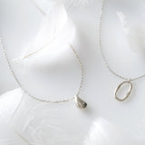 ダイヤモンド シルバー925 一粒ネックレス