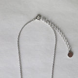 ダイヤモンド シルバー925 一粒ネックレス
