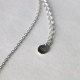 ダイヤモンド シルバー925 一粒ネックレス