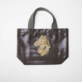 Metallic mini bag / handle gray (selected motif)