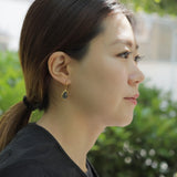 天然石ティアドロップピアス