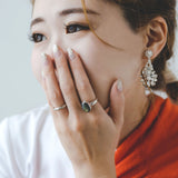 シルバー925×天然石リング(オーバル) / Samira サミラ