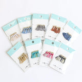 タッセル 12×15mm レモン×ネイビー×オフホワイト 3個入(5セット入り)