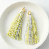 タッセル 10×60mm イエローグレー 2個入(5セット入り)