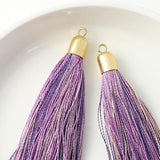 タッセル 10×60mm パープル 2個入(5セット入り)