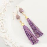 タッセル 10×60mm パープル 2個入(5セット入り)