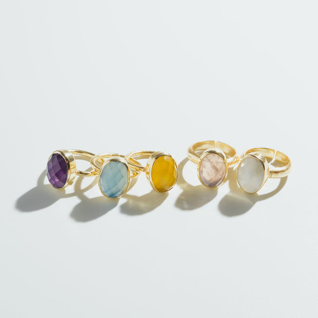 Natural stone ring / Ruta