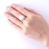 3300円 天然石リング｜ムーンストーン