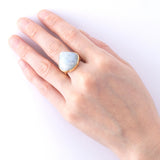 3300円 天然石リング｜ムーンストーン